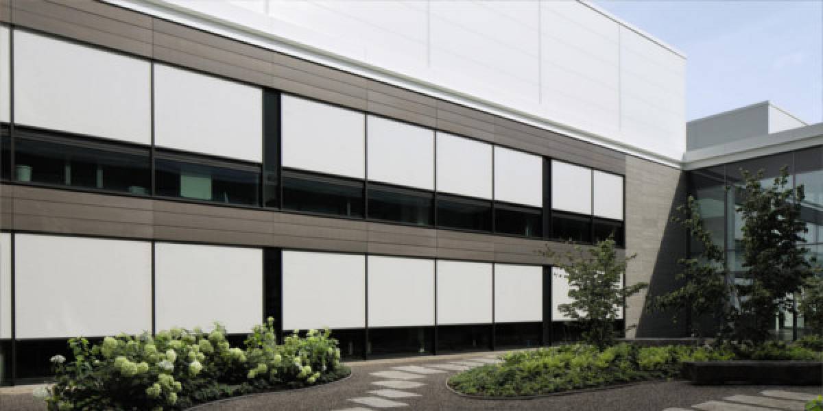 Exterior shading installation