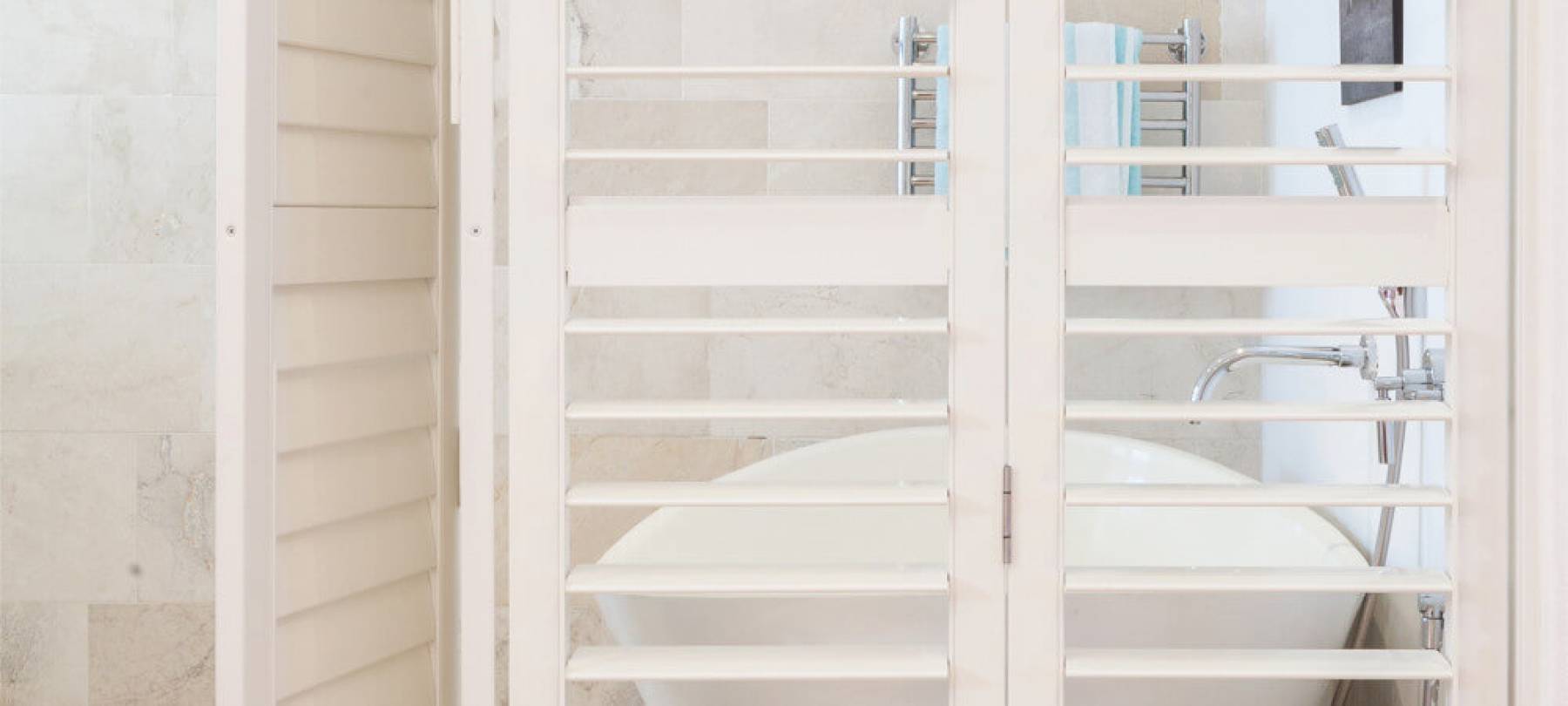 Thermowood PVC shutters detail