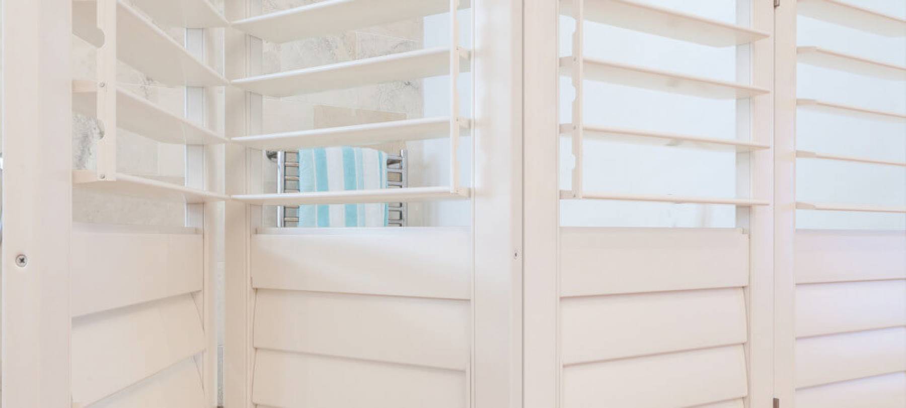 Thermowood PVC shutters interior